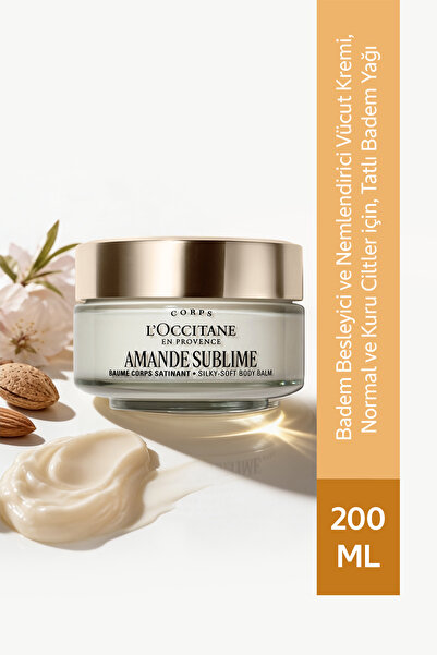 L'Occitane Badem Besleyici ve Nemlendirici Vücut Kremi, Normal ve Kuru Ciltle...