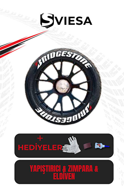 Sviesa Motorcycle and Automobile Vehicle 3D Auto Tire Lettering Sticker Emble...
