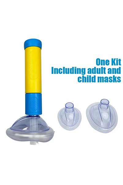 Choice Yellow Heimlich Maneuver Anti Choking Rescue Device Anti Asphyxia Face...