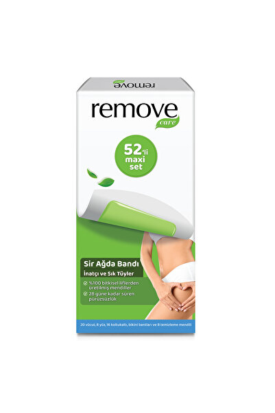 remove 52'li Maxi Set İnatçı ve Sık Tüyler