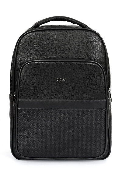 GÖNDERİ(R) Black Unisex Laptop and Backpack
