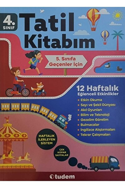 Tudem TUDEM TATİL KİTABIM 4.SINIF-YENİ
