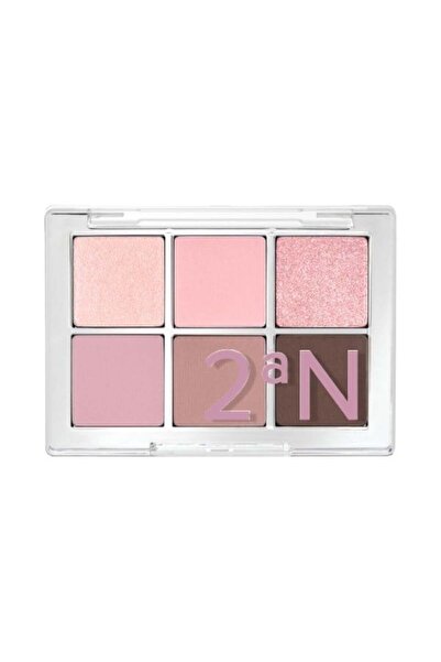 2aN Better Me Eye Palette | 6'lı Far Paleti | Mat, Simli ve Işıltılı Renkler ...