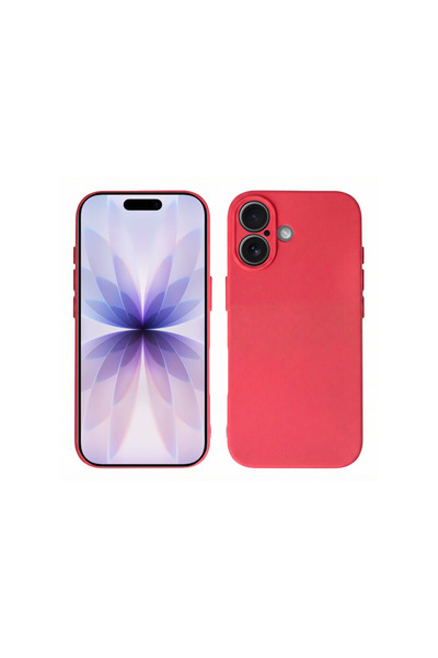 OEM Husa de Protectie Tip Bumper Compatibila cu iPhone 17 - Raspberry