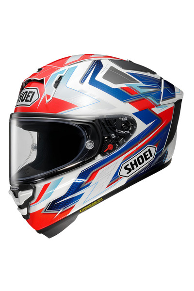 Shoei X-SPR PRO ESCALATE TC-10 BLUE / RED