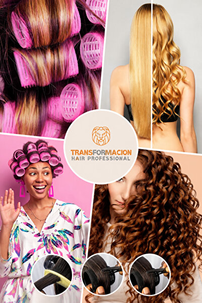 Transformacion 5 Cm Bigudi Isısız Saç Şekillendirme Doğal Bukle Bigudisi Profesyonel 12 Adet 721377
