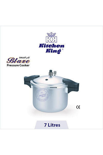 Kitchen King قدر ضغط المنيوم كيتشن كنج يدات قصيرة 7 لتر
