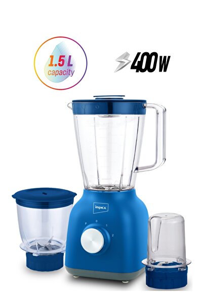 IMPEX Blender Mixer Grinder Bl 3503 - Mincer Mills Pulse Rotation 2 Speed & H...