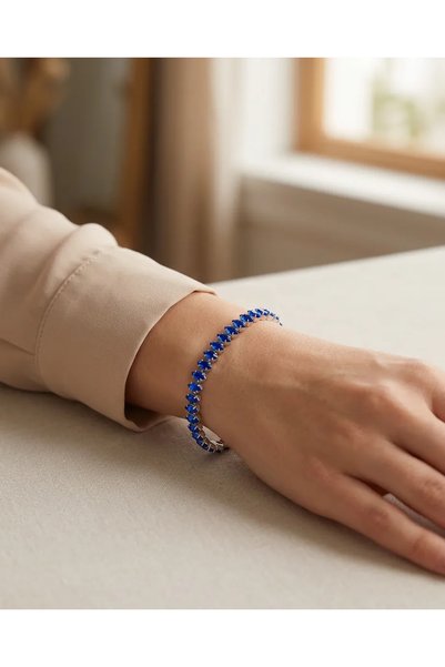 Siya Silver Women's Steel Waterway Bracelet