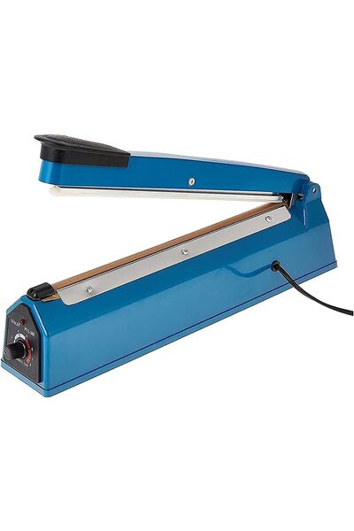 IMPULSE SEALER PFS-200 | 8-inch Heat Sealing Machine for Plastic & Poly Bags | 220-240V | 210W Power | Adjustable Timer