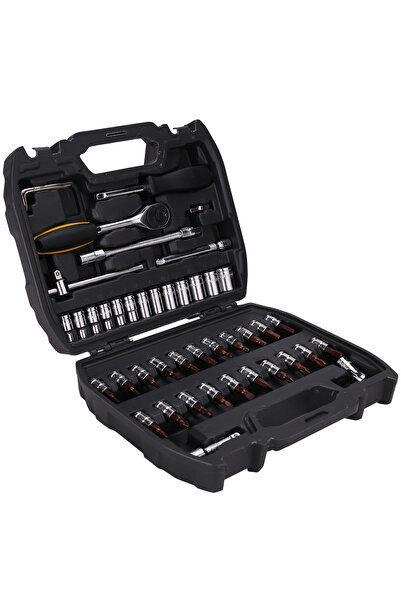 Deli 46-PIECE RATCHET TUBULAR WRENCH SET + BITS