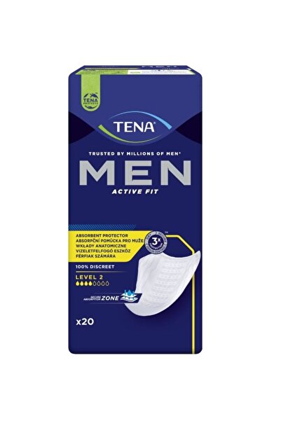 TENA Absorbante pentru incontinență urinară nivel 2 pentru bărbați, 20 buc.