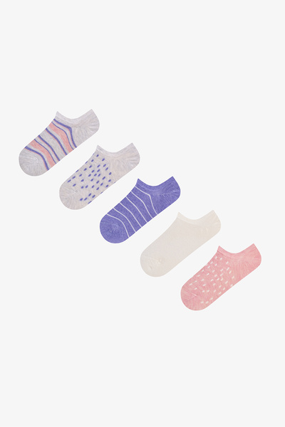 Penti Trendy Pattern 5-Pack Sneaker Socks
