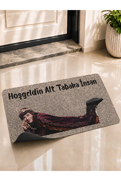 BERT Hoşgeldin Alt Tabaka İnsan Yazılı Prens Temalı Dijital Baskılı Kapı Önü ...