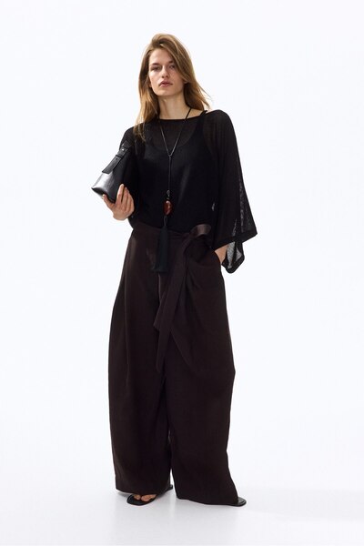 H&M Pelerin Kollu Triko Üst