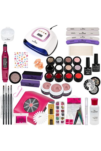 SensoPRO Milano Kit unghii false cu gel UV 15ml - Promoție # 09 + CADOU GRATU...