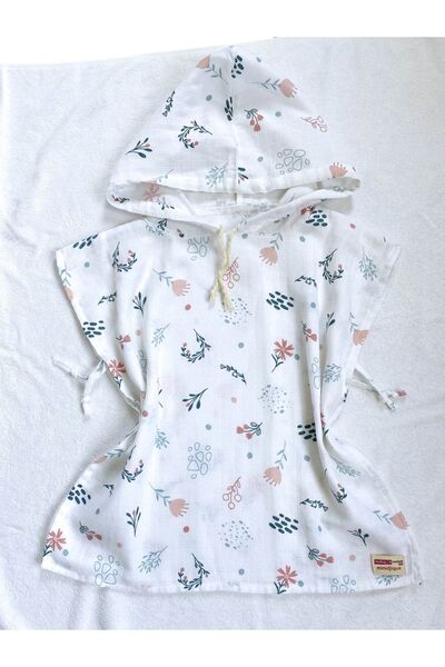 Mutlu Gün Marketi Muslin Poncho