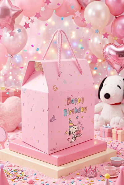 OGTWO Kız Çocuklar İçin Doğum Günü Hediye Kutusu Happy Birthday Çocuk Hediye ...