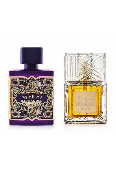 MANASIK Set 2 Parfumuri Bade Al Oud 100ml & Humrah Buni 100 ml