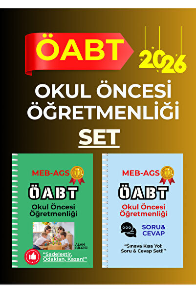 Pratik Kaynak Yayınları ÖABT Okul Öncesi – Konu ve Soru-Cevap Seti | MEB-AGS