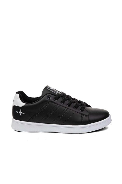 Nesil Shoes Bestof 041 Μαύρα Λευκά Casual Ανδρικά Αθλητικά Παπούτσια