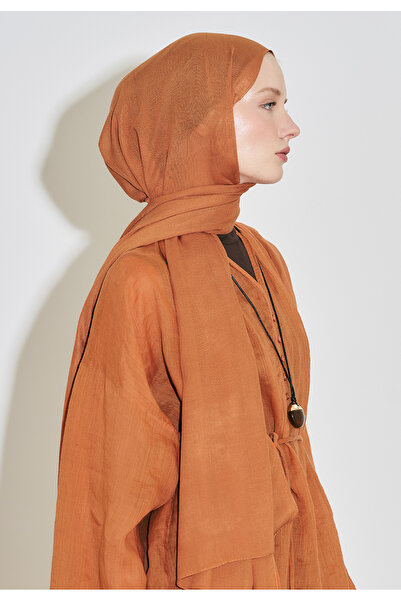 Freshscarfs Burnt Orange Soft Viscose Shawl
