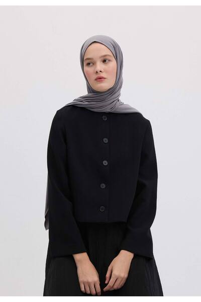 Freshscarfs Bambu Penye Şal Mavi / Gri