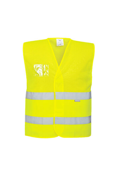 PORTWEST C494 - Hi-Vis Semi-Mesh Vest