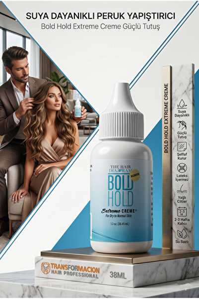 Transformacion Görünmez Peruk Yapıştırıcı Hair Diagram Bold Hold