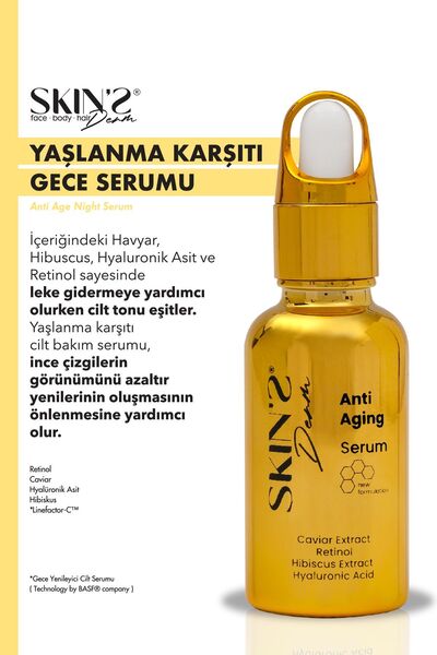 SKİN'SDERM Skins Derm Anti Aging Serum