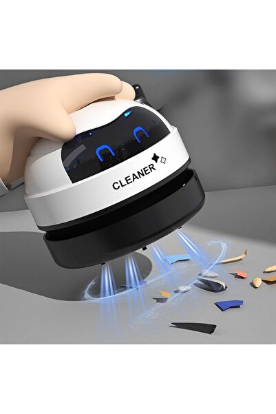 Arabest Mini Desktop Vacuum Cleaner, Cute USB Rechargeable Table Dust Vacuum ...