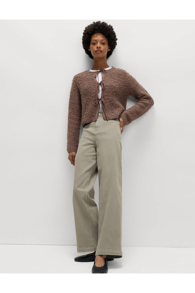 Marks & Spencer Yüksek Bel Wide Leg Grazer Jean