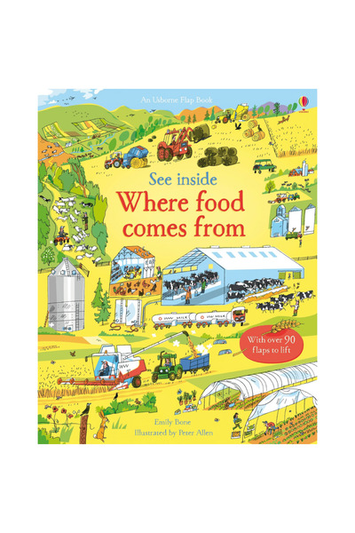 Usborne Children's book - See Inside Where food comes from