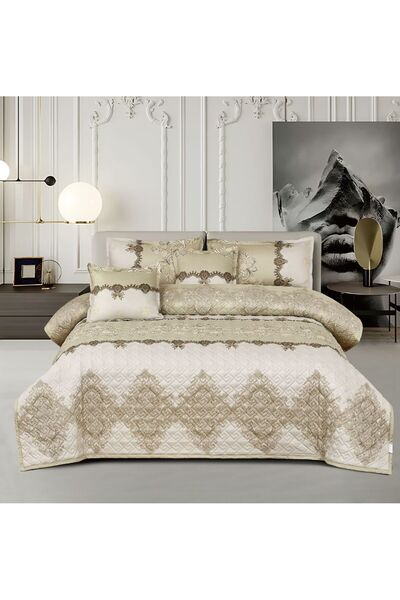 Moon Lightweight, excellent and practical double-sized printed printed bedspr...