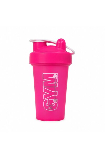 COOL PLASTİK Gym Shaker 550 ml Protein Shaker with Scale and Leak-Proof Lid Set of 20
