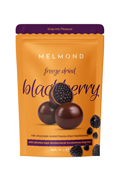 Melmond Sütlü Çikolatalı Freeze Dried Böğürtlen Draje