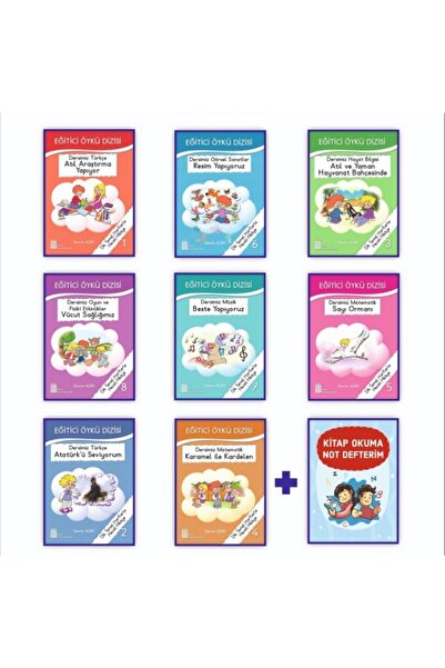 Ata Yayıncılık 1.sınıflar Için Eğitici Öykü Dizisi + Kitap Okuma Not Defterim