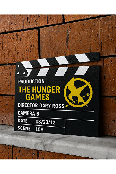 Klaket Tablo / Duvar Dekoru - Açlık Oyunları (The Hunger Games)