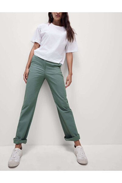 Marks & Spencer Yüksek Bel Chino Pantolon