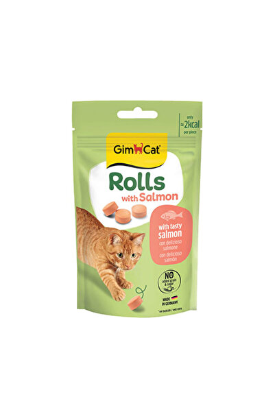 Gimcat Rolls Somonlu Kedi Ödül Maması 50 Gr