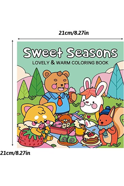 Arabest Cute Animal Coloring Book for Kids, Toddlers Teens Adults, Relaxation...