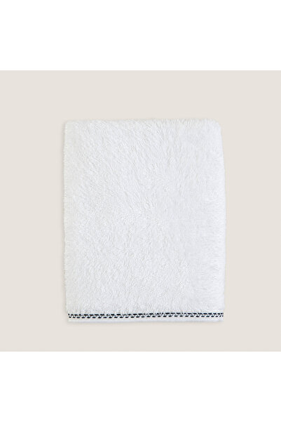 Chakra Prosop de față Madeline Bamboo 50X90 Cm Alb/Albastru Marin
