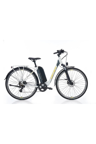 Carraro EComfort 2.1 7-V HD 52 Cm Mat Storm Gri-Antrasit-Sarı Elektrikli Şehi...