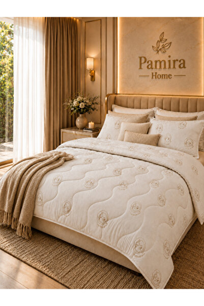 Pamira Home 100% Natural Wool Filled Single Duvet – Breathable, Heat-Balanced...