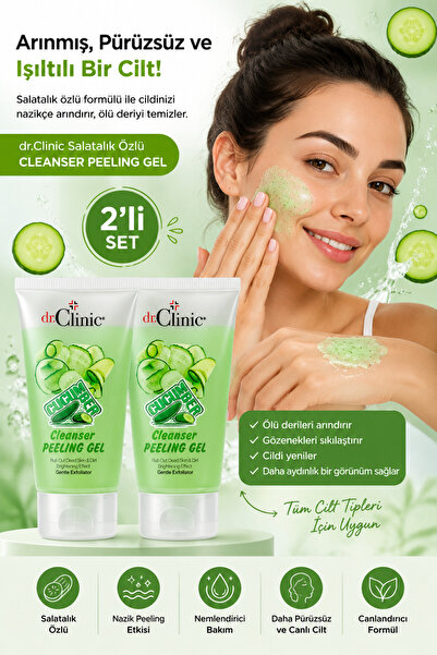 Dr. Clinic PEELİNG JEL 2' Lİ SET 150 ML