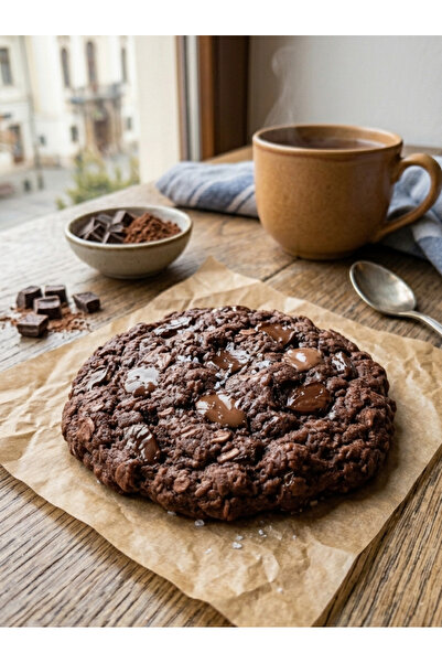 cookies Biscuiți cu ciocolată dublă (5 bucăți)