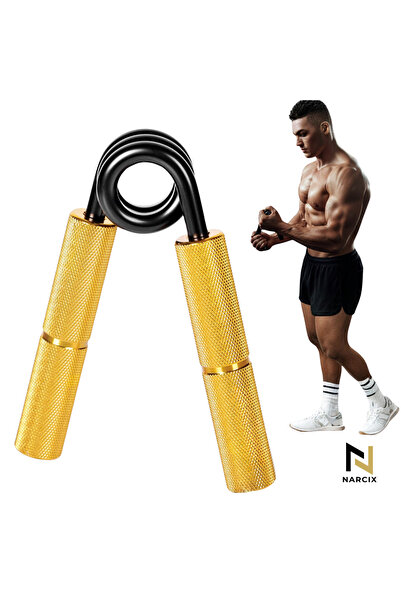 NARCIX Flexor pentru Antebrat NARCIX®, Hand Gripper Profesional Auriu, Rezist...