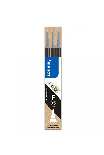 Pilot Rezervă roll-on Frixion Point 0.5 mm, set 3 bucăți, negru