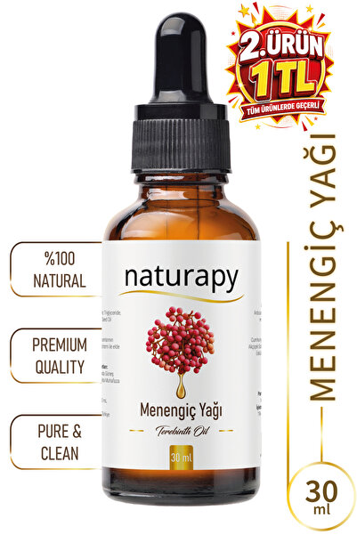NATURAPY Turpentine Oil (Terebinth Oil) Cold Pressed Fixed Oil 30 ml Glass Bo...