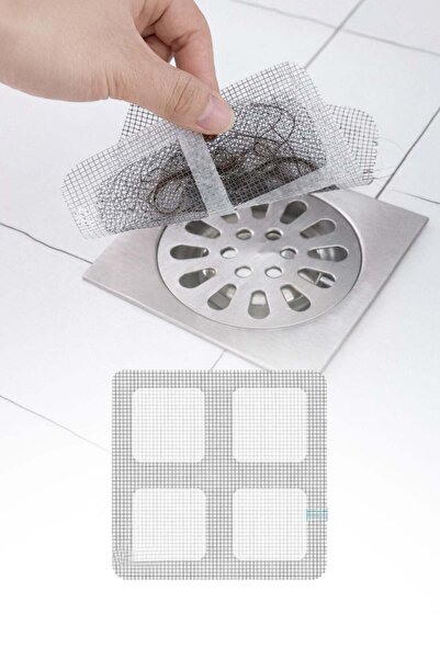 Genel Markalar 1 Adet Kendinden Yapışkanlı Gider Kapatıcı Pislik Tutucu Banyo...